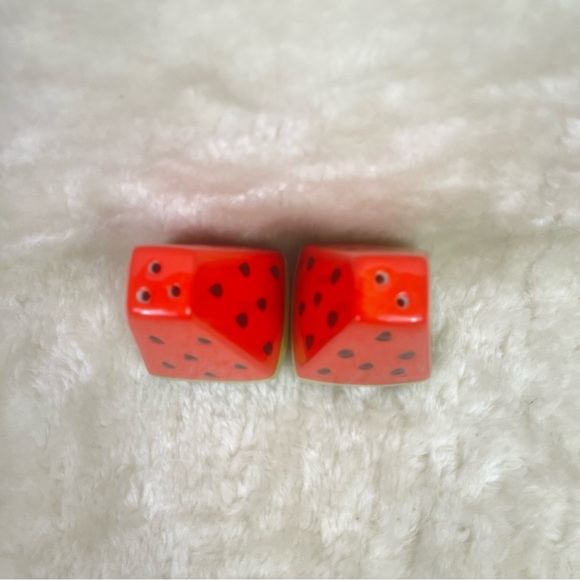 Watermelon Salt and Pepper Shaker Set - Picture 2 of 4